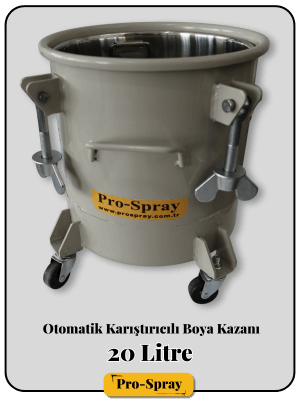 Prospray 20 Lt. Boya Kazanı | Prospray | Tel: 0 (216) 766 5253 | LKER MÜHENDİSLİK