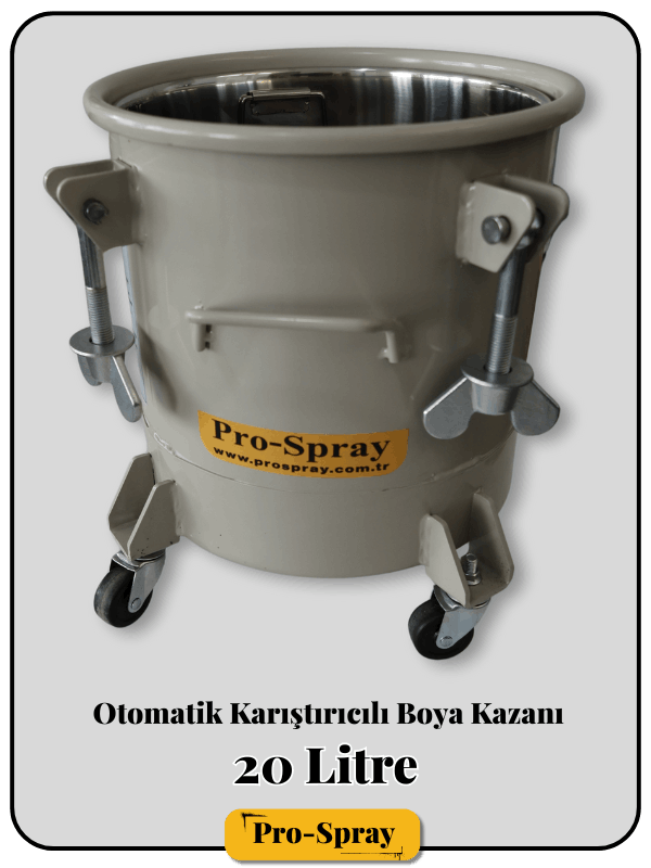 Prospray 20 Lt Boya Kazanı | Prospray | Tel: 0 (216) 766 5253 | LKER MÜHENDİSLİK