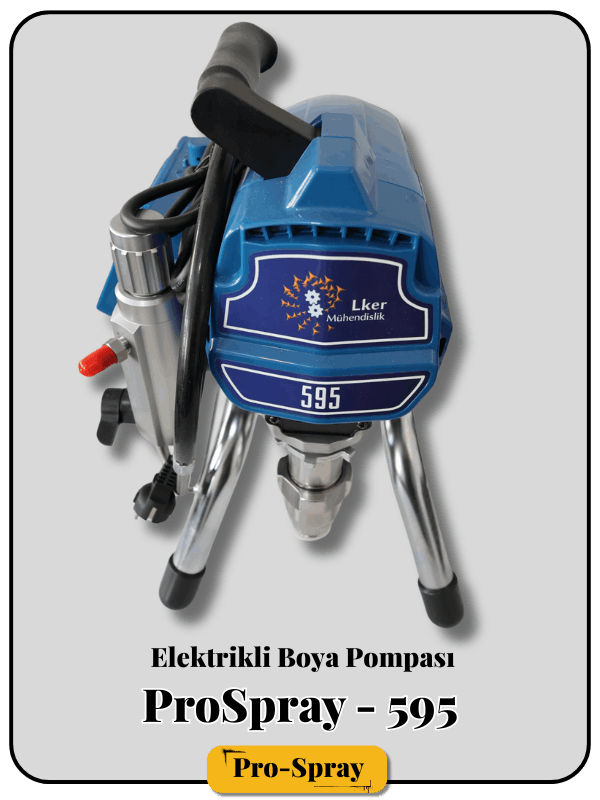 Prospray 595 Elektrikli Boya Pompası | Prospray | Tel: 0 (216) 766 5253 | LKER MÜHENDİSLİK