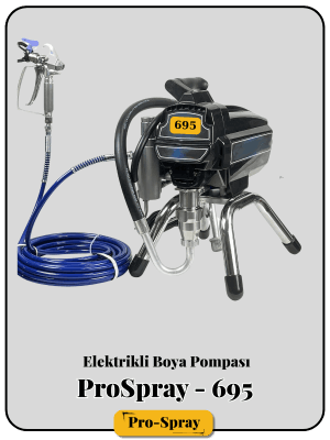 Prospray 695 Elektrikli Boya Pompası | Prospray | Tel: 0 (216) 766 5253 | LKER MÜHENDİSLİK