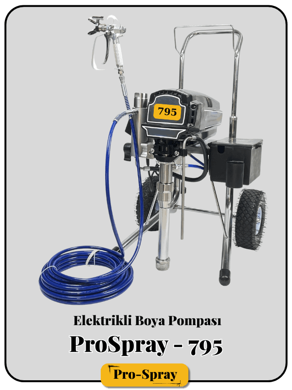 Prospray 795 Elektrikli Boya Pompası | Prospray | Tel: 0 (216) 766 5253 | LKER MÜHENDİSLİK