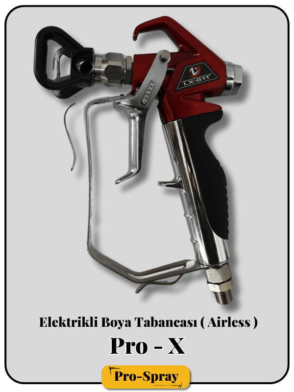 Pro-X Prospray Elektrikli Boya Tabancası | Prospray | Tel: 0 (216) 766 5253 | LKER MÜHENDİSLİK